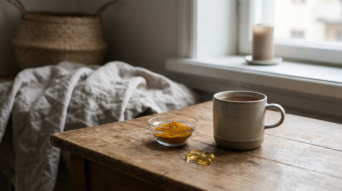 Waarom je 's ochtends stijve en pijnlijke vingers en handen houdt ondanks je all-in-one: curcumine- en omega-3-dosis te laag voor ontstekingsremming