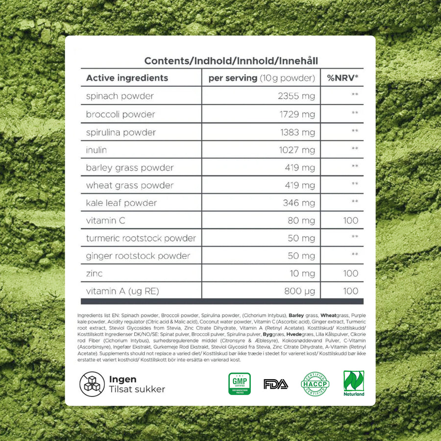 Køb 3 få 4 greens + gratis shaker - billede 10