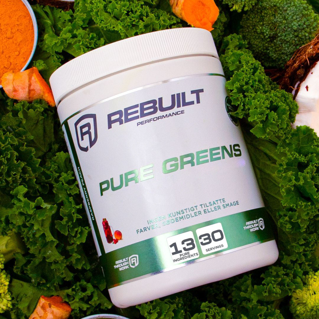 Køb 3 få 4 greens + gratis shaker
