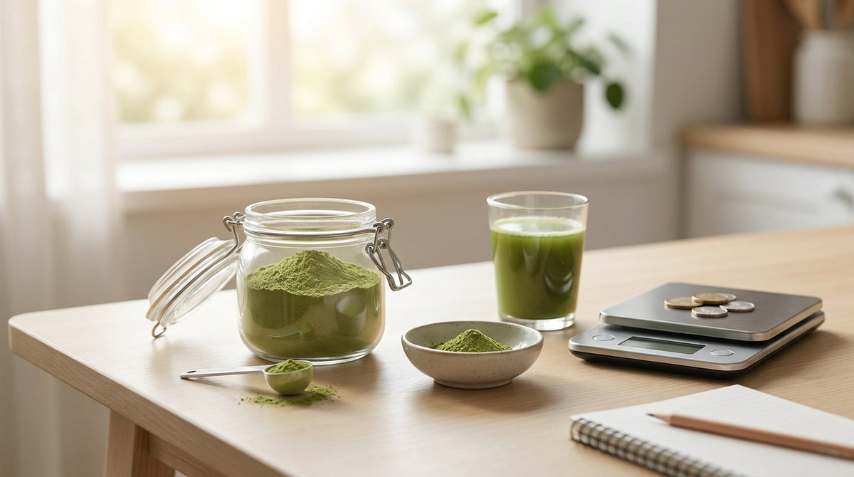 Hvad koster én portion greens pulver? Sådan regner du kr. pr. dosis ud, før du kalder noget "bedst i test"