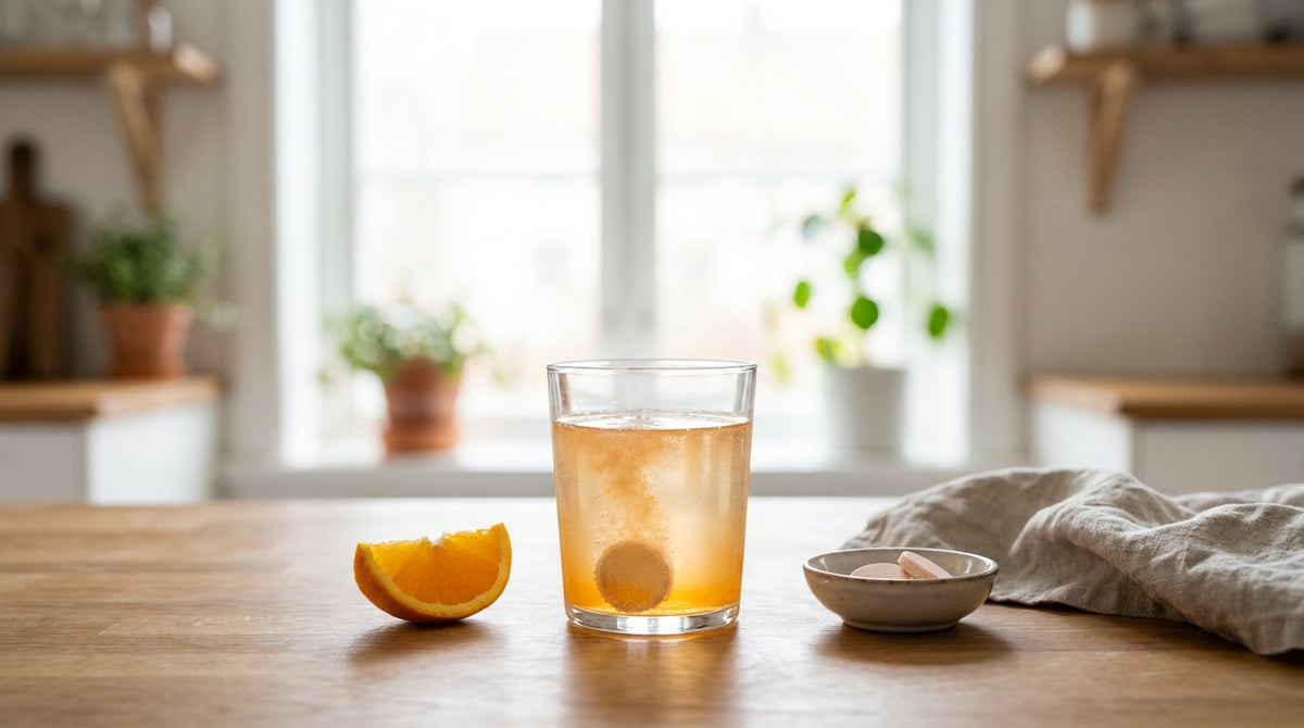 Smager dit multivitamin-brusetablet "sundt nok"? Derfor er 60 mg C-vitamin i et glas mest bare smag og for lidt af resten