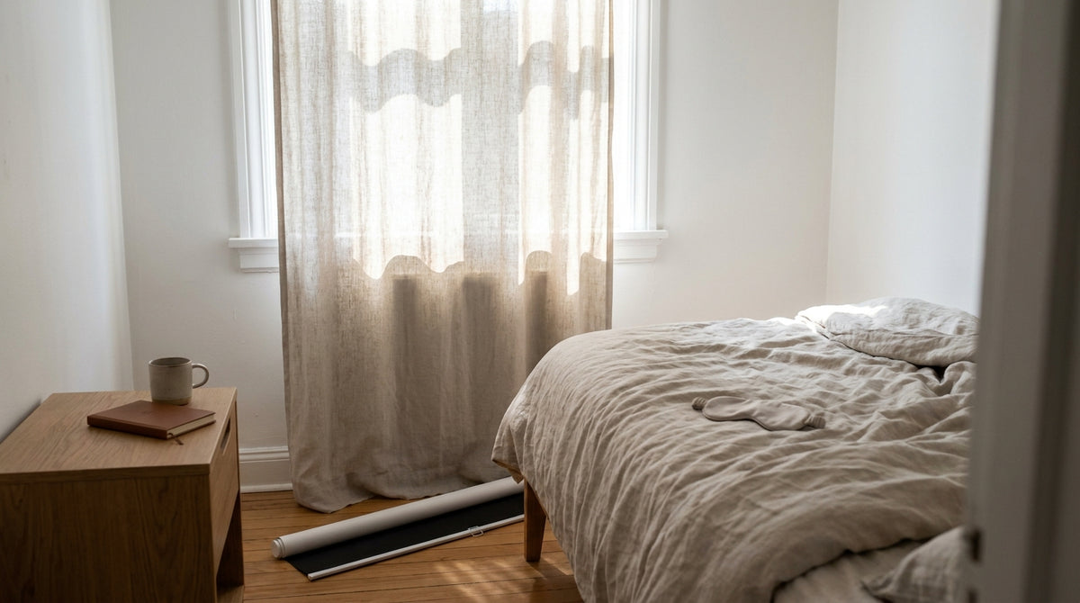 Varför sover man sämre när man vaknar av ljuset på morgonen fast man sover med gardinerna fördragna? Så påverkar sommarens ljusa nätter din sömn och vad som faktiskt mörklägger sovrummet