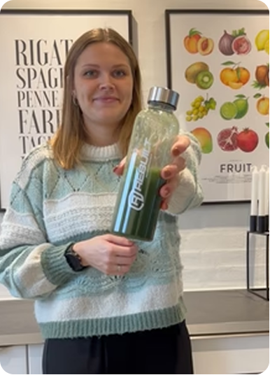 Kunde med Rebuilt Pure Greens