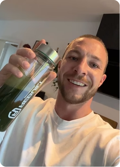 Kunde med Rebuilt Pure Greens