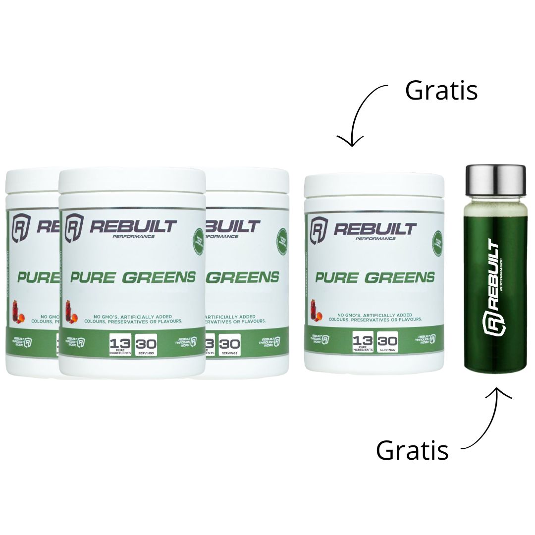 Køb 3 få 4 greens + gratis mixer
