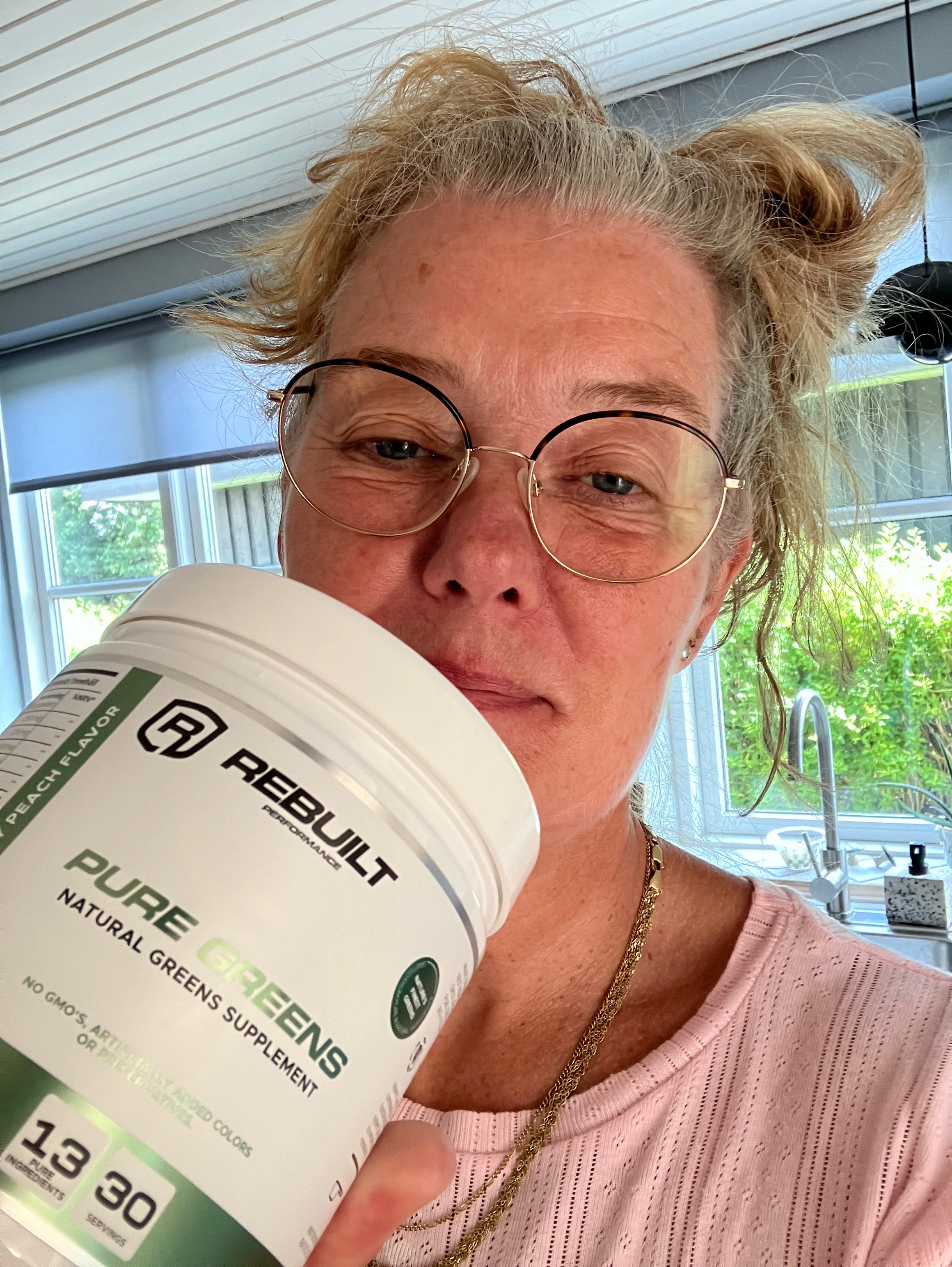 Kunde med Rebuilt Pure Greens