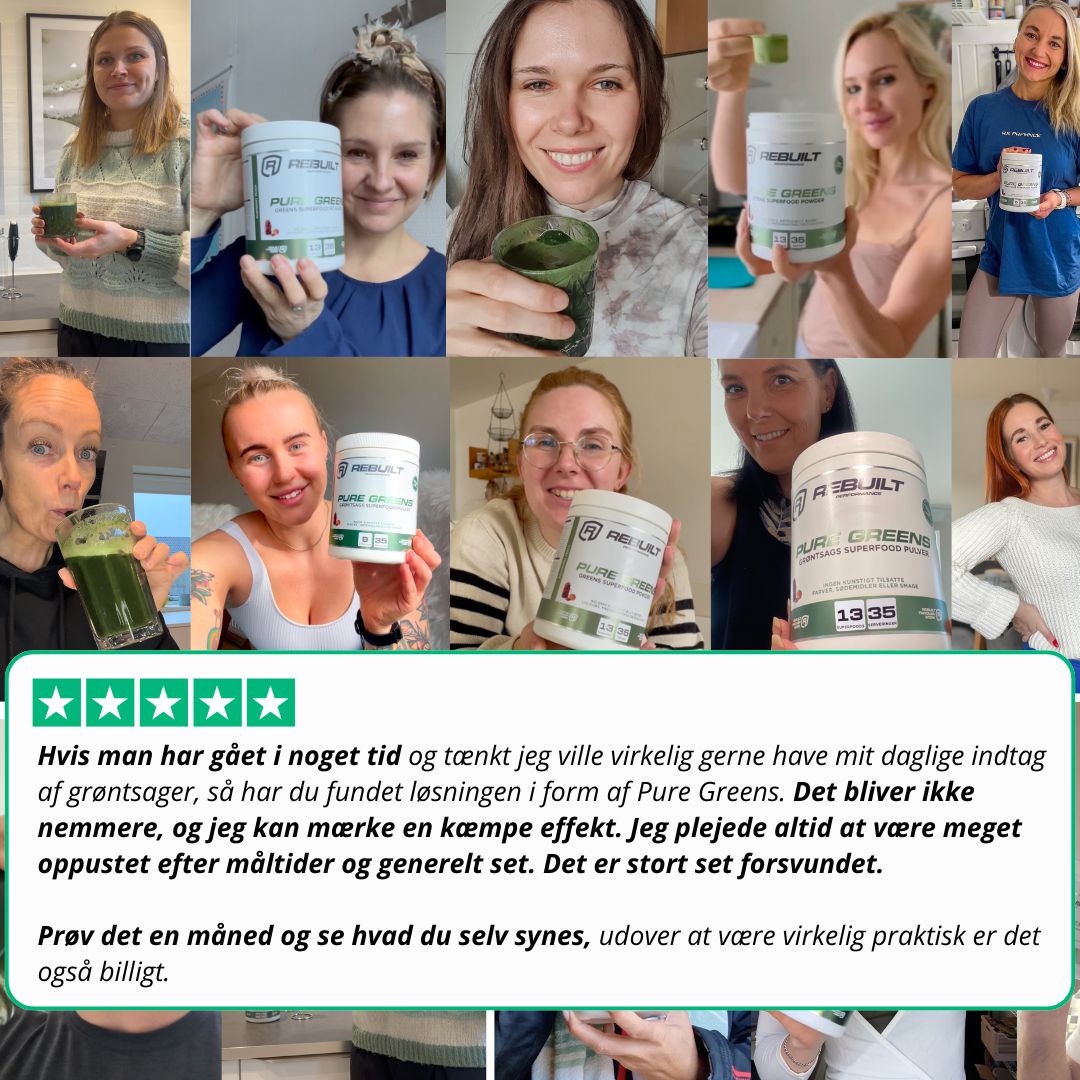 Køb 3 få 4 greens + gratis mixer